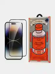 Оранжевый защитное стекло для iPhone XR, 11, 12, 13 mini, 13 Pro Max, 14 Pro Max, 15 Pro, Max