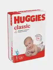 Подгузники Huggies Classic 4-9кг, 3 размер, 78 шт
