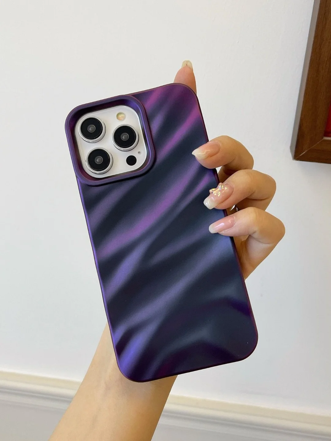 Чехол для iPhone 7,8,SE,XR,XS,11,12,13,14,15,Pro,Max,Plus,на айфон,хром,синий, силиконовый