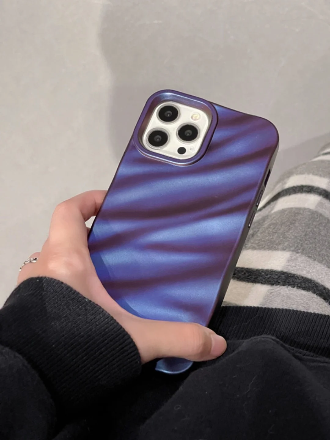 Чехол для iPhone 7,8,SE,XR,XS,11,12,13,14,15,Pro,Max,Plus,на айфон,хром,синий, силиконовый