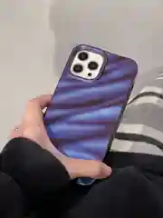 Чехол для iPhone 7,8,SE,XR,XS,11,12,13,14,15,Pro,Max,Plus,на айфон,хром,синий, силиконовый