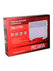 Конвекторный обогреватель Ресанта ОК-1700 (1,7кВт) электрический конвектор 67/4/3