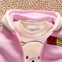 Конфетный детский костюм, утепленный