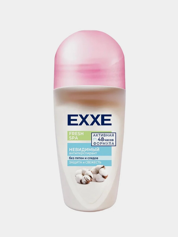 Женский дезодорант антиперспирант EXXE Fresh SPA Невидимый, 50 мл