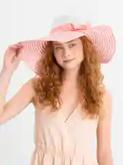 Конфетный шляпа на пляж