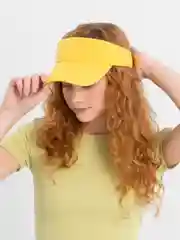 Желтый кепка козырек от солнца бейсболка, унисекс