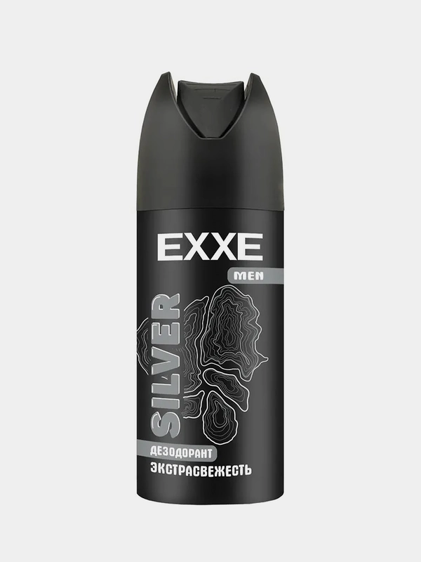 Мужской дезодорант аэрозоль EXXE MEN SILVER, 150 мл