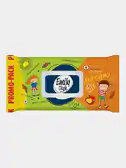 Влаж салфетки Emily Style "Детские", упаковка с клапаном, 100+20 штук