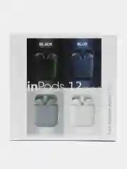 Серый меланж беспроводные наушники Inpods 12