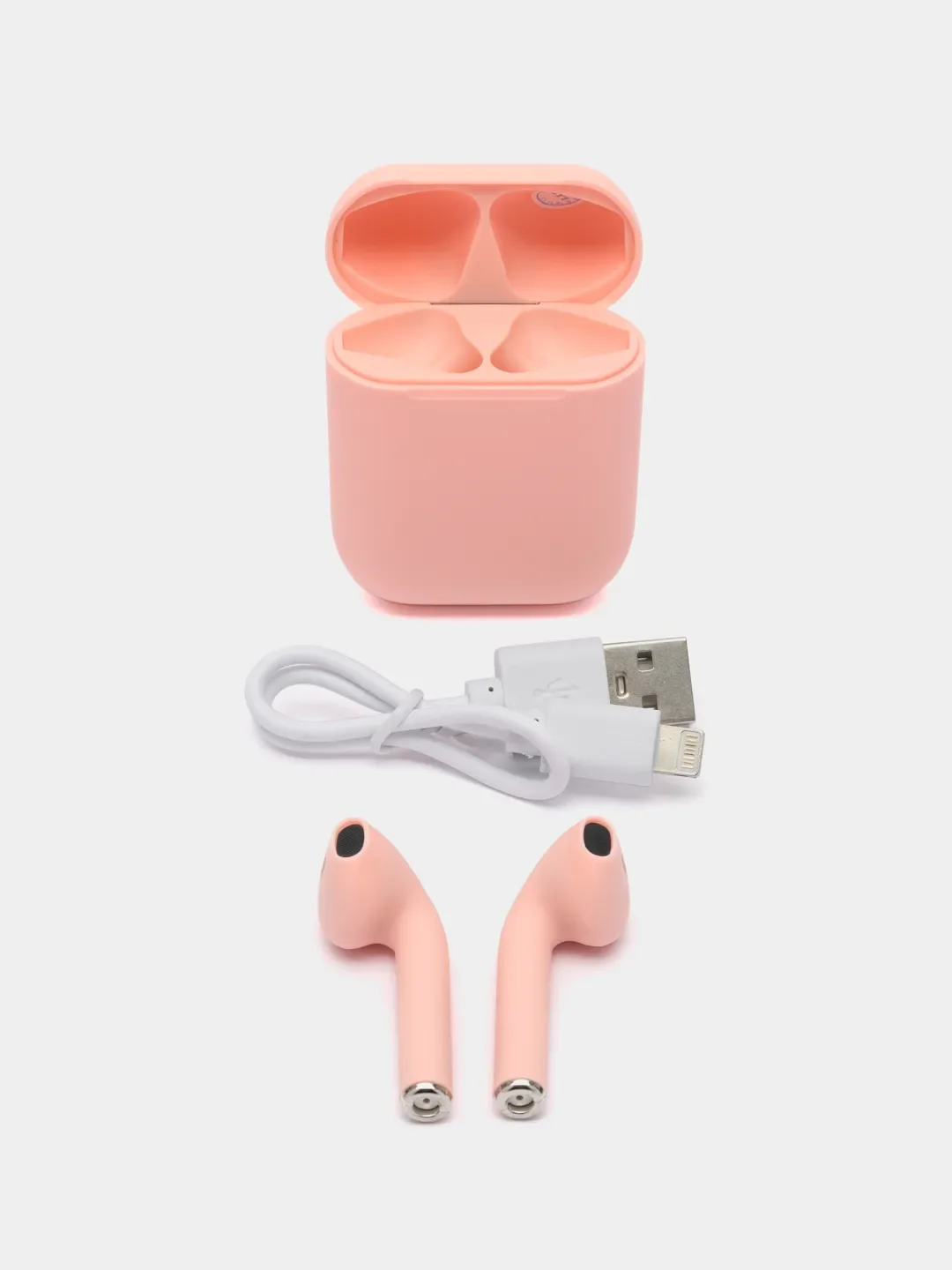 Розовый беспроводные наушники Inpods 12