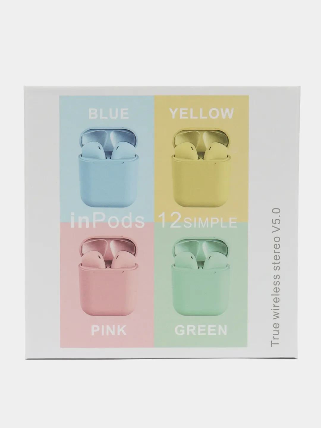 Розовый беспроводные наушники Inpods 12