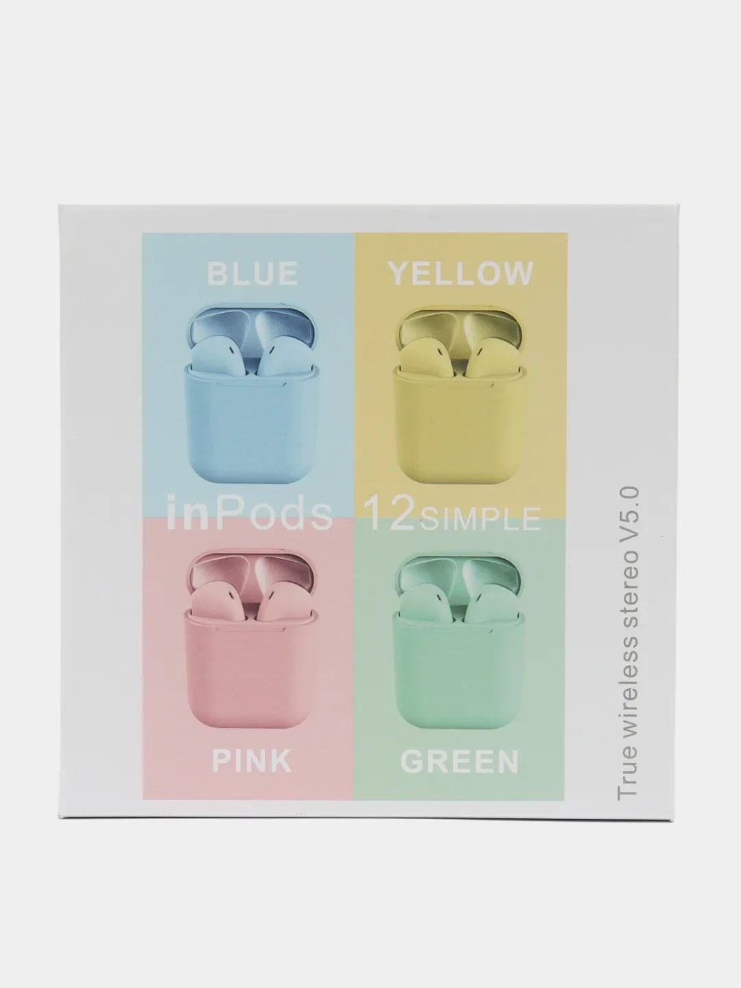 Салатовый беспроводные наушники Inpods 12
