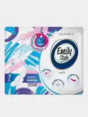 Прокладки женские гигиенические Emily Style CLASSIС NIGHT, ультратонкие, 7 штук