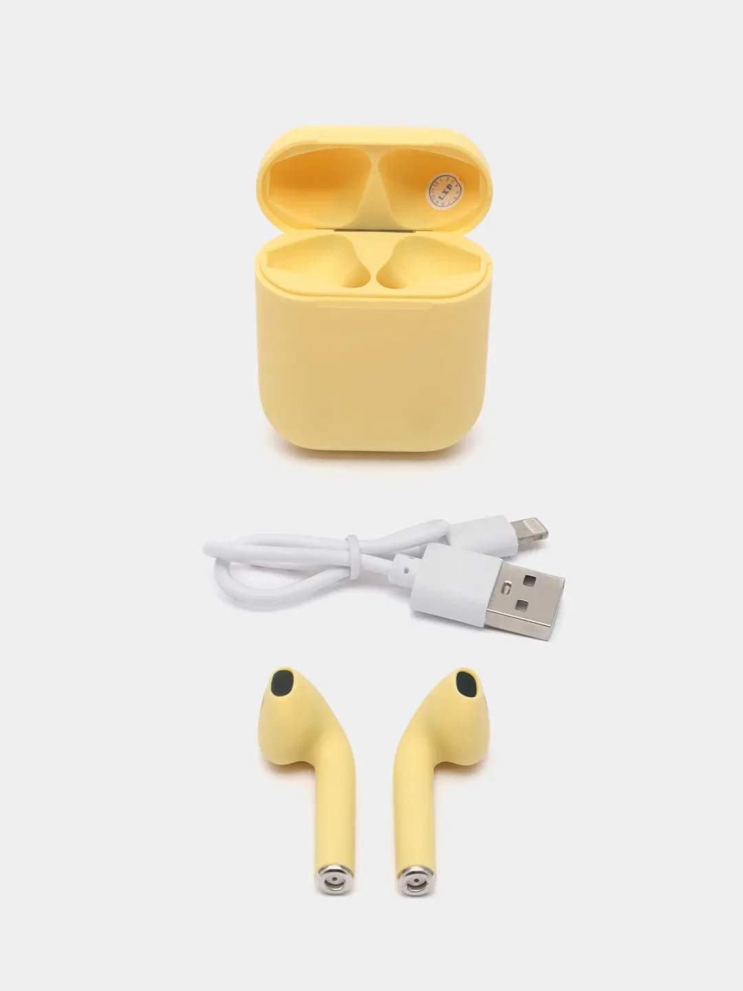 Желтый беспроводные наушники Inpods 12