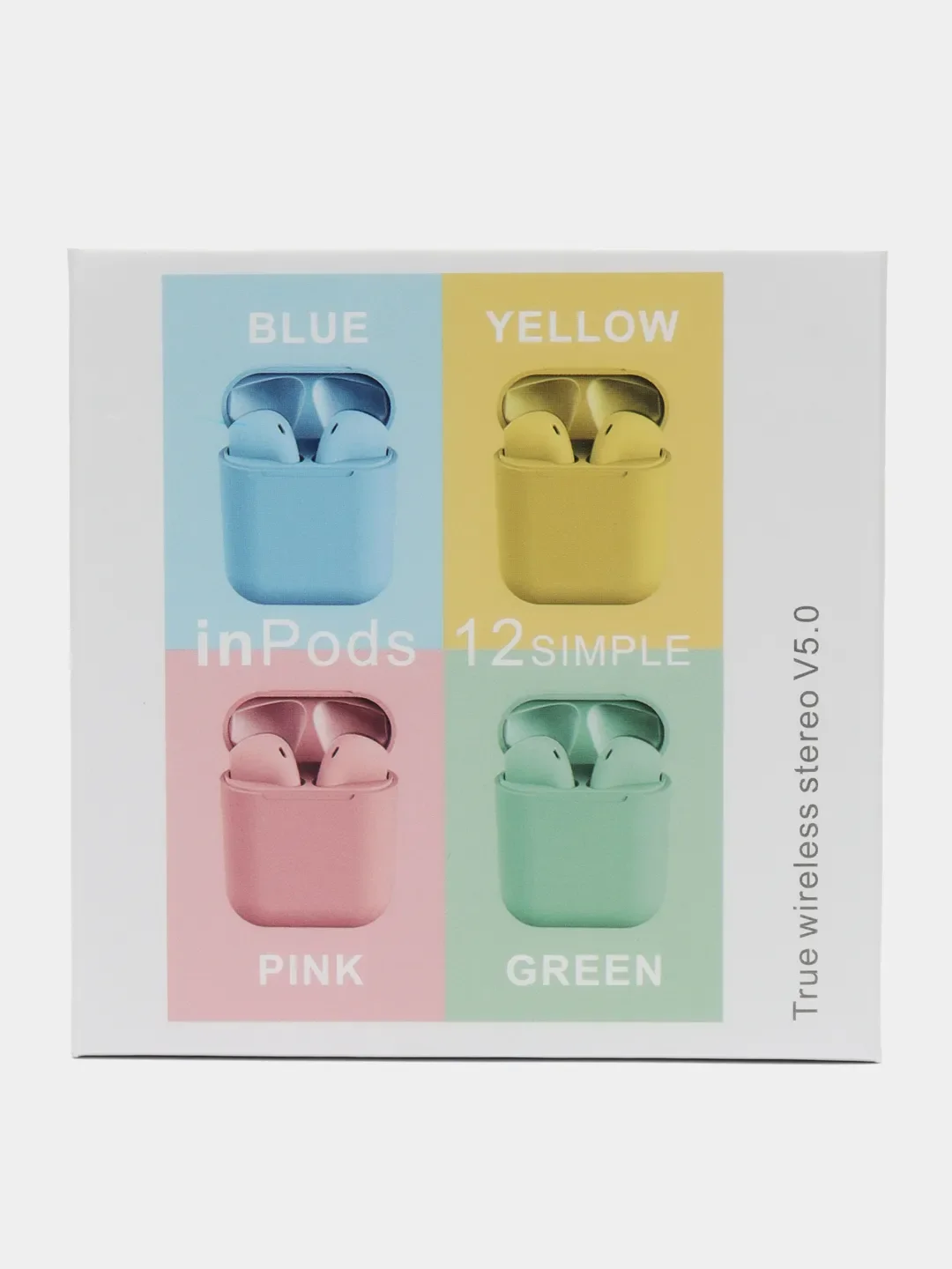 Желтый беспроводные наушники Inpods 12