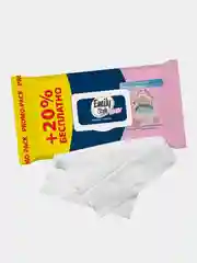 Влажные салфетки Emily Style "Детские", с клапаном, гипоаллергенные, 100+20 штук