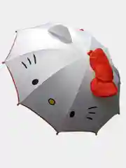 Детский зонтик 3д с ушками и бантиком