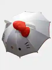 Детский зонтик 3д с ушками и бантиком
