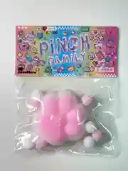 Тёмно-розовый сквиш Лапа Лапка Антистресс Мялка Жмялка Тянучка Игрушка Лапа кошачья ярких цветов