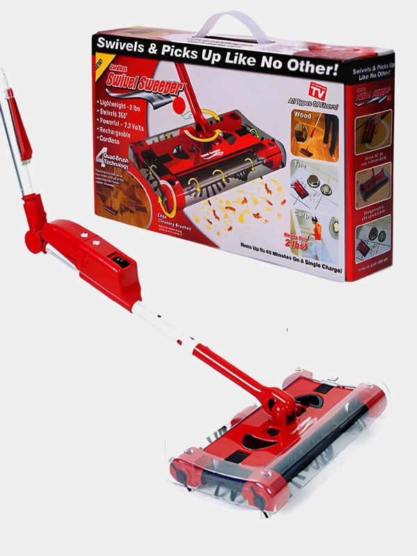 Электровеник Swivel Sweeper Свивел Свипер, Подметайка