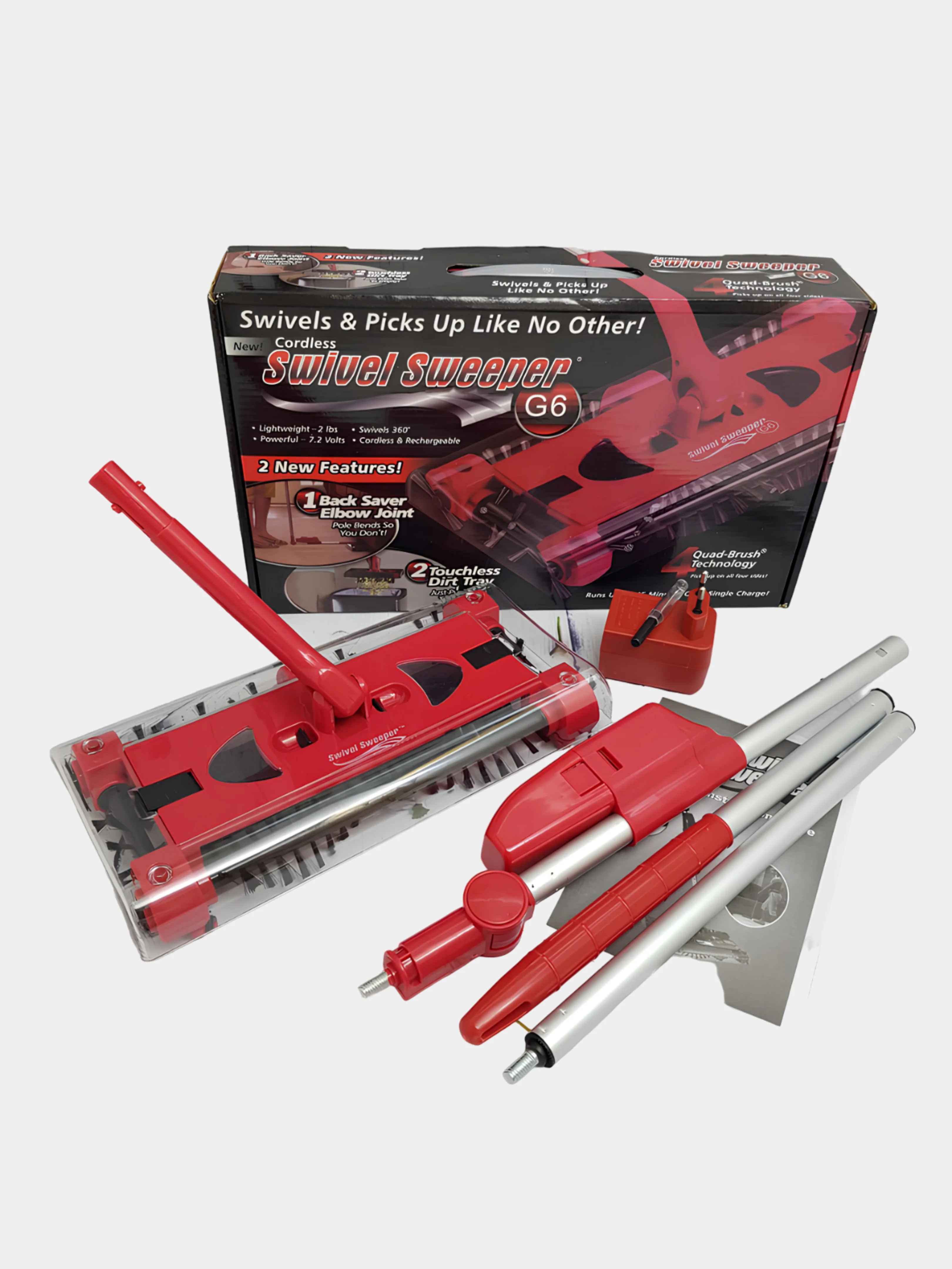 Электровеник Swivel Sweeper Свивел Свипер, Подметайка