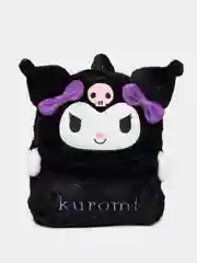 Черный детский рюкзак Kuromi Куроми для сада, прогулок и занятий