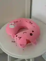 Кораллово-розовый дорожная подушка для шеи мягкая и удобная идеально подходит для путешествий  в дорогу
