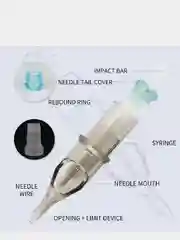 Картриджи для татуировки Ghost Axe, 10 штук, эконом упаковка