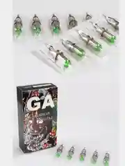 Картриджи для татуировки Ghost Axe, 10 штук, эконом упаковка