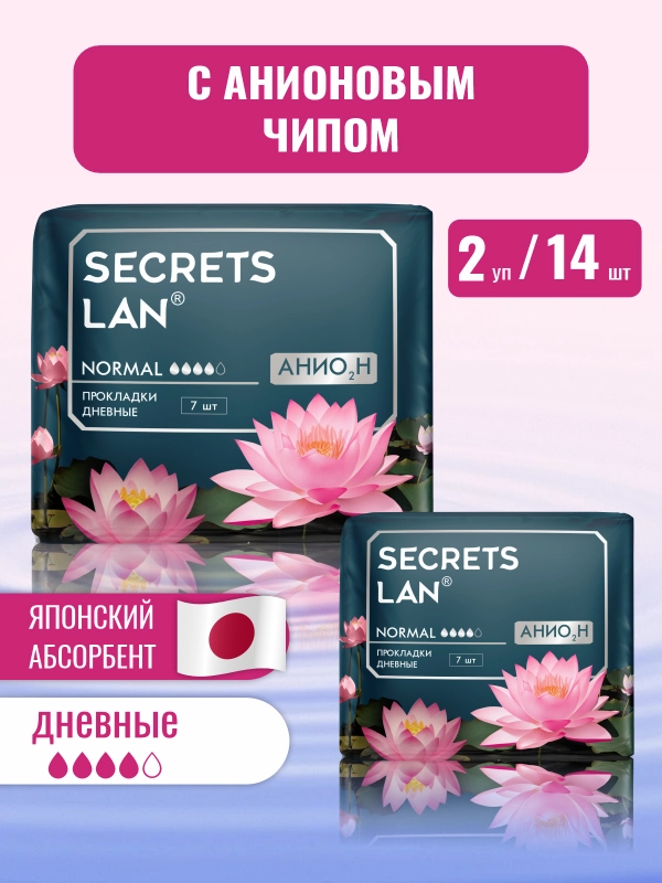 Прокладки женские гигиенические для критических дней Анион, 2 уп