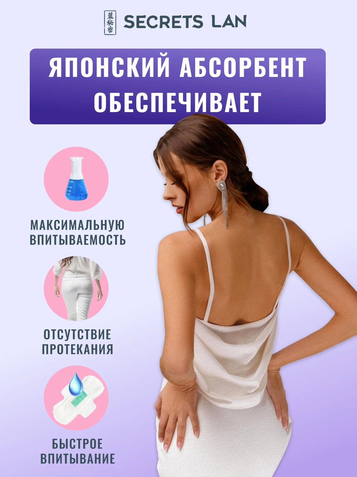 Прокладки женские гигиенические ночные Анион, 4 уп