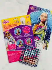 Аппликация алмазная стразами кукла Барби Barbie Кактус