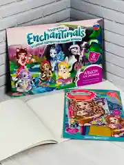 Набор Альбом Аппликация Картина Энчантималс Enchantimals