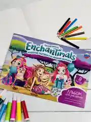 Бумага листы для рисования Энчантималс Enchantimals мульт