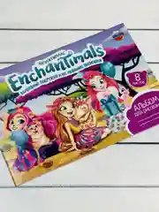 Бумага листы для рисования Энчантималс Enchantimals мульт