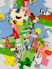 Пазл мозаика для малышей крупные детали Свинка Пеппа 35 элементов Peppa Pig