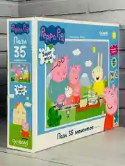 Пазл мозаика для малышей крупные детали Свинка Пеппа 35 элементов Peppa Pig
