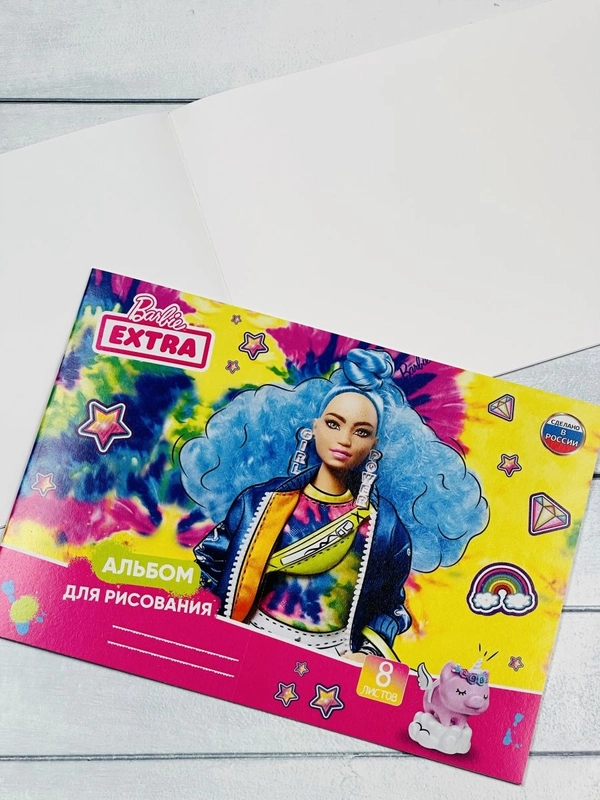 Альбом для девочек Листы Barbie (Барби) куколка из мультика