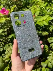 Серебряный силиконовый чехол the bling world для Xiaomi Redmi Note 13 4G / Редми Нот 13 4G