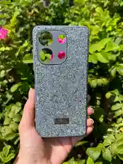 Серебряный силиконовый чехол the bling world для Xiaomi Redmi Note 13 4G / Редми Нот 13 4G