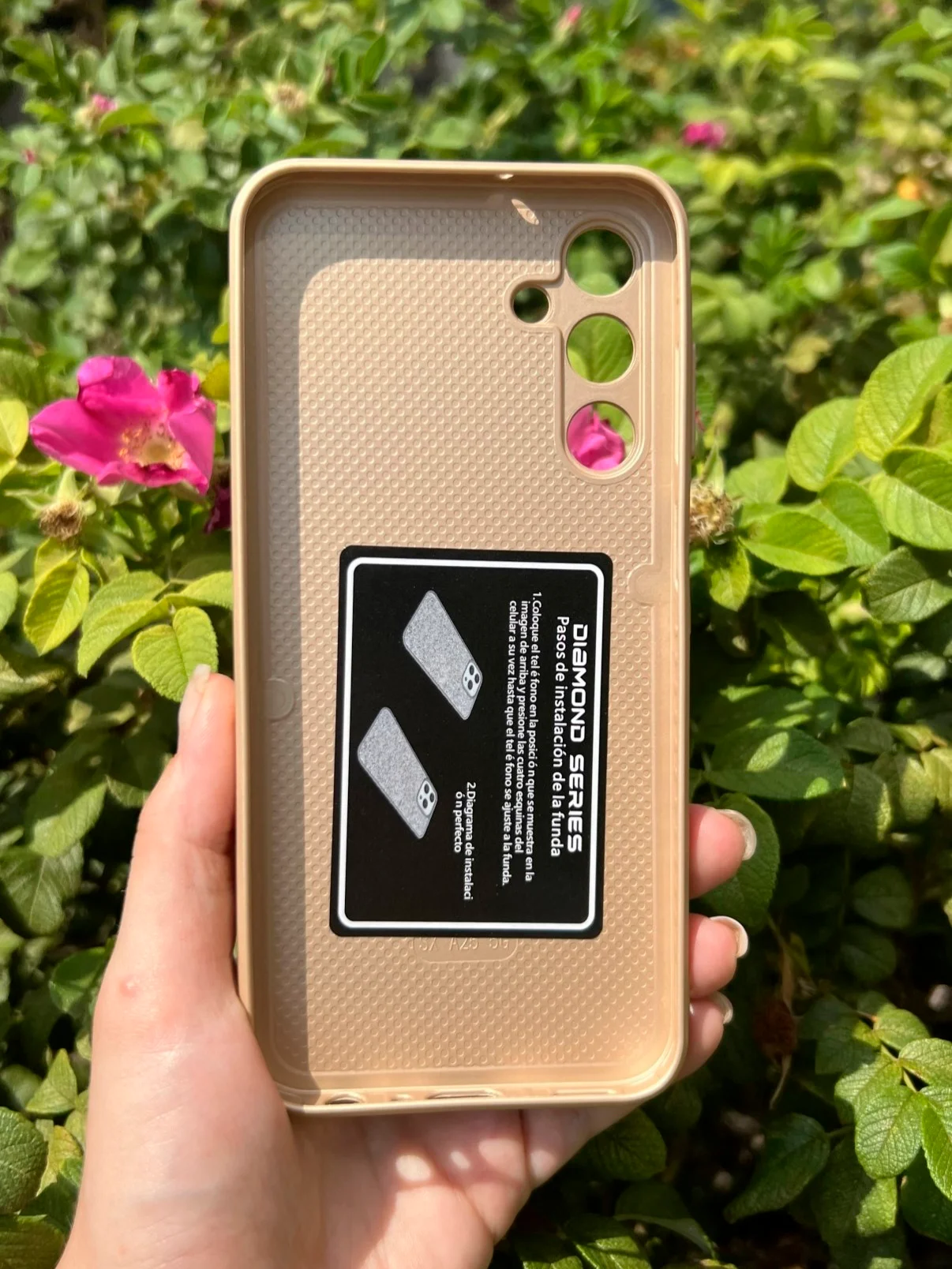 Золотой силиконовый чехол the bling world для Samsung A25 / Самсунг А25