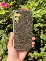 Золотой силиконовый чехол the bling world для Samsung A25 / Самсунг А25