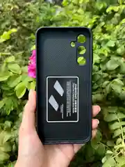 Черный силиконовый чехол the bling world для Samsung A25 / Самсунг А25