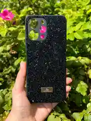 Черный силиконовый чехол the bling world для Xiaomi Redmi 12 4G / Редми 12 4G