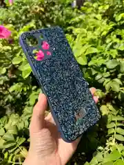 Темно-синий силиконовый чехол the bling world для Xiaomi Redmi 12 4G / Редми 12 4G