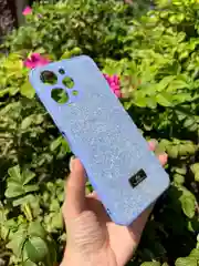 Сиреневый силиконовый чехол the bling world для Xiaomi Redmi 12 4G / Редми 12 4G