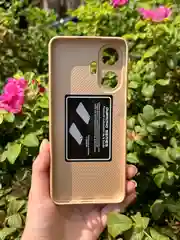 Золотой силиконовый чехол the bling world для Realme C55 / Реалми С55