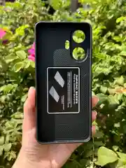 Черный силиконовый чехол the bling world для Realme C55 / Реалми С55