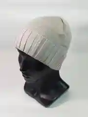 Бежевый шапка бини вязаная женская,однотонная мужская, унисекс