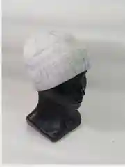 Серебряный шапка бини вязаная женская,однотонная мужская, унисекс